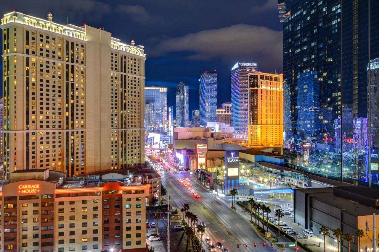Balcony Full Strip View Suite Mgm Signature Free Valet 라스베이거스 외부 사진